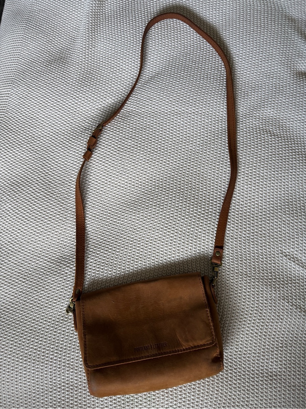Portland Leather Metro CrossBody Purse